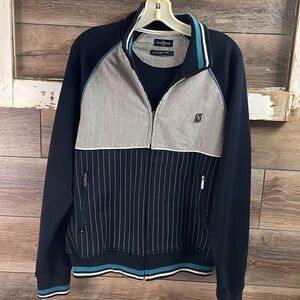 MARC ECKO Cut & Sew Mens Zip Front Full Zip Track Jacket Size Small